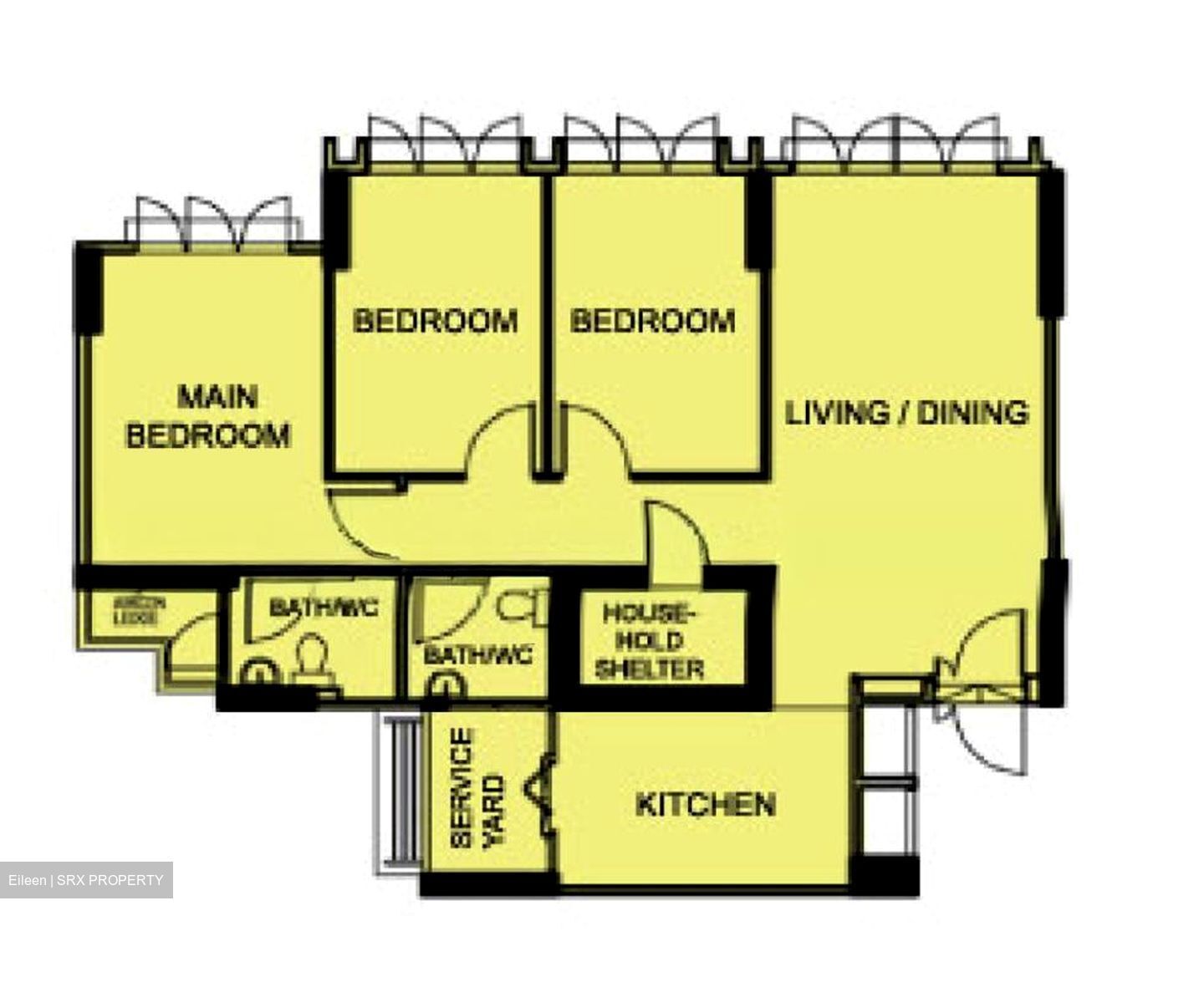 Blk 470A Hougang Parkview (Hougang), HDB 4 Rooms #585171711
